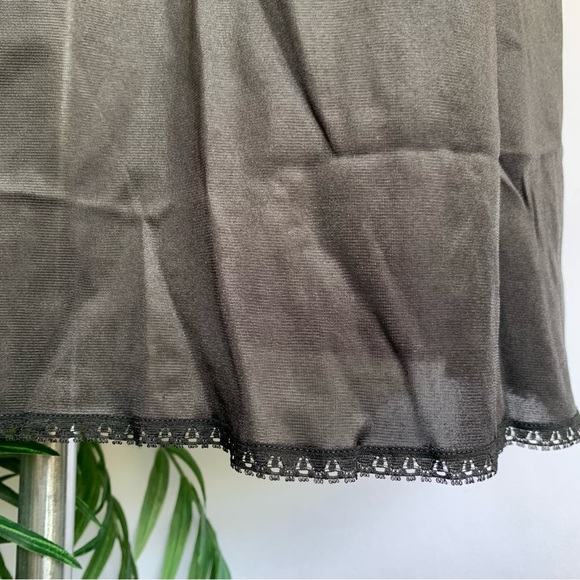 v i n t a g e :: Authentic 60s Satin Nylon Lace Full Slip Dress ILGWU - Picture 12 of 14